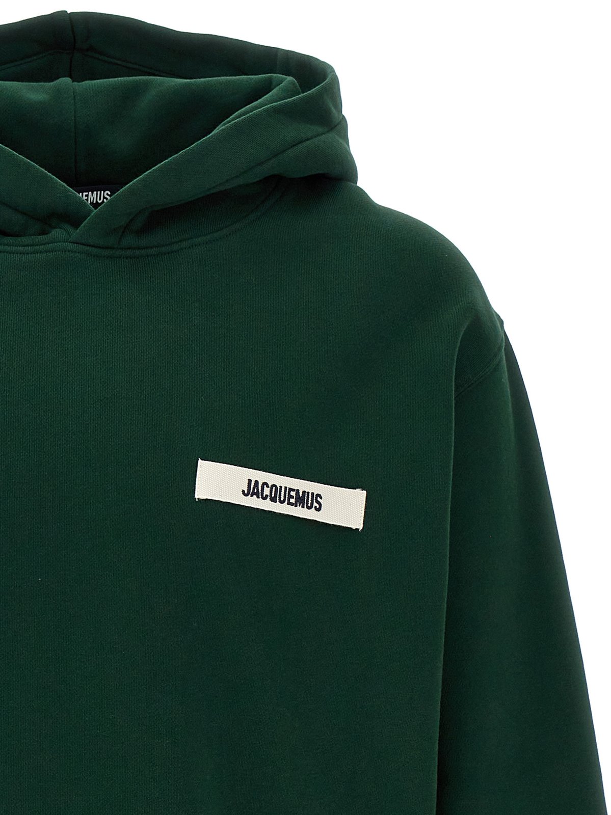 Jacquemus Logo Patch Long Sleeved Hoodie