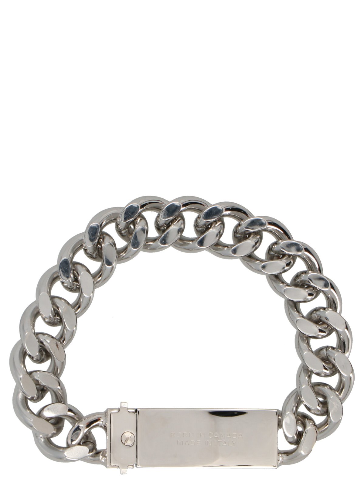Dsquared2 Logo Plaque Chain Bracelet