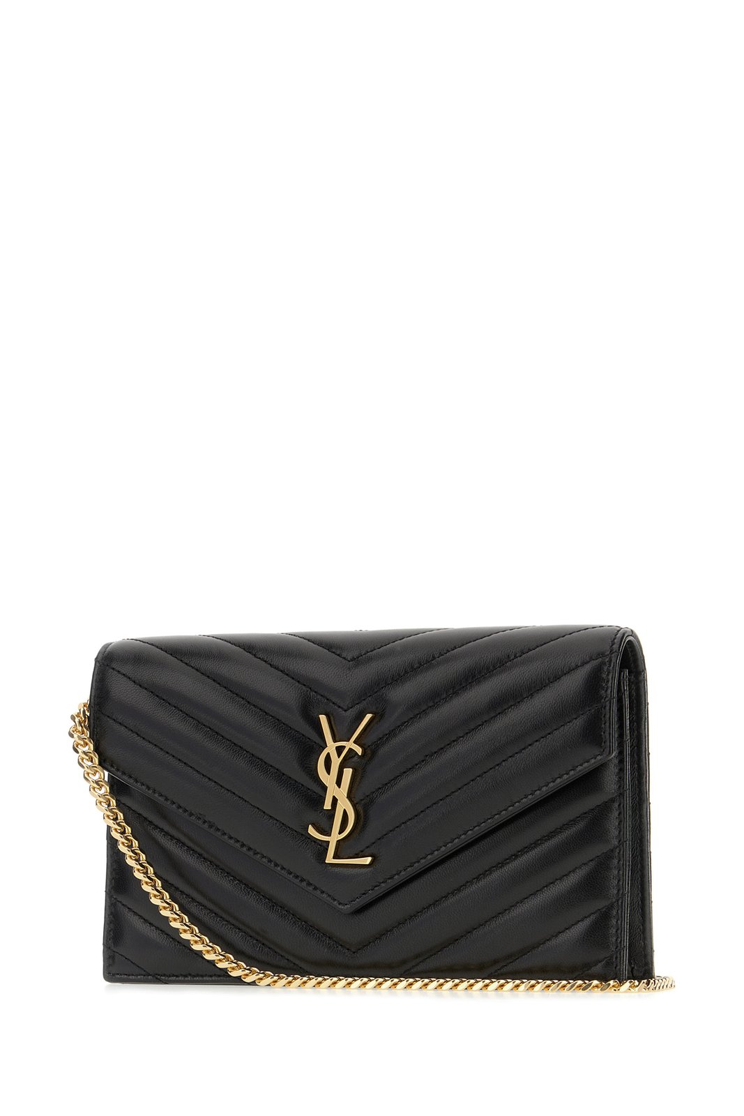 Saint Laurent Envelope Cassandre Chain Wallet