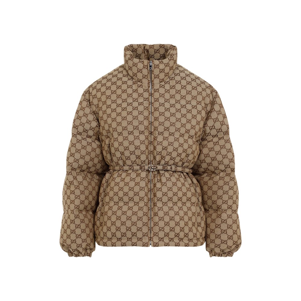 GUCCI グッチ ブルゾン ベージュ XXS 4103624E0374 Gucci GG Zip-Up Bomber Jacket – Cettire