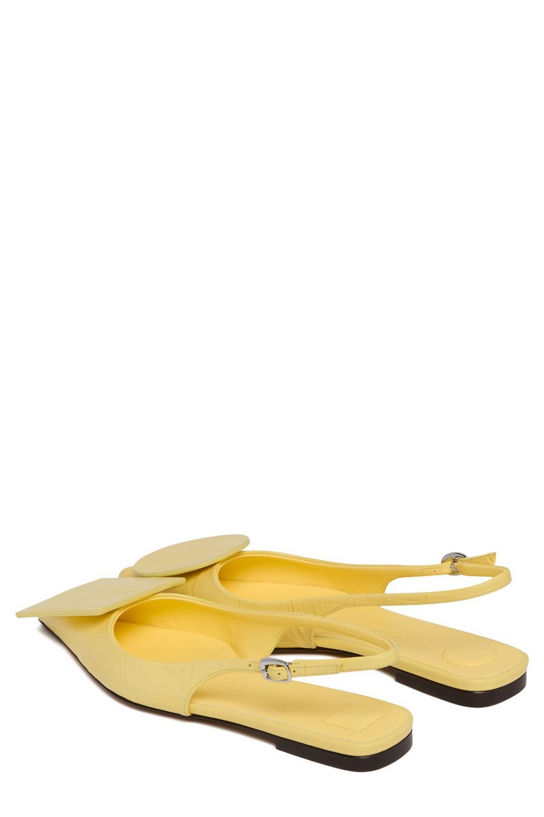 Jacquemus Pointed Toe Slingback Flats