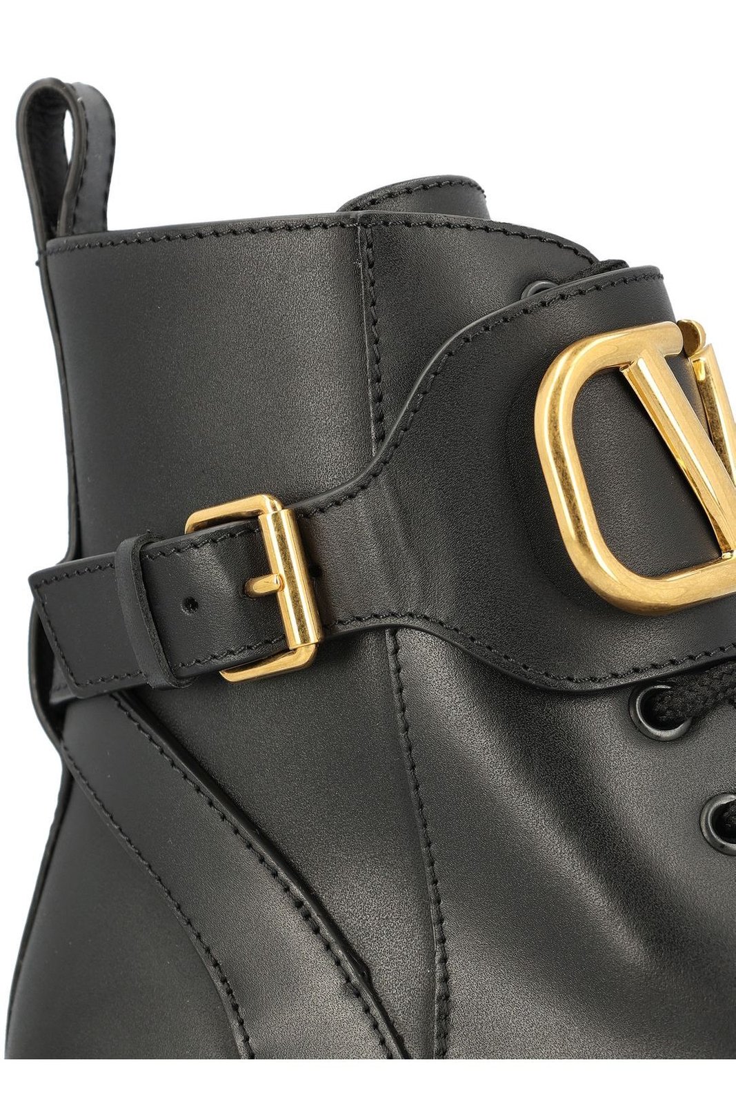 Valentino Vlogo Signature Combat Boots