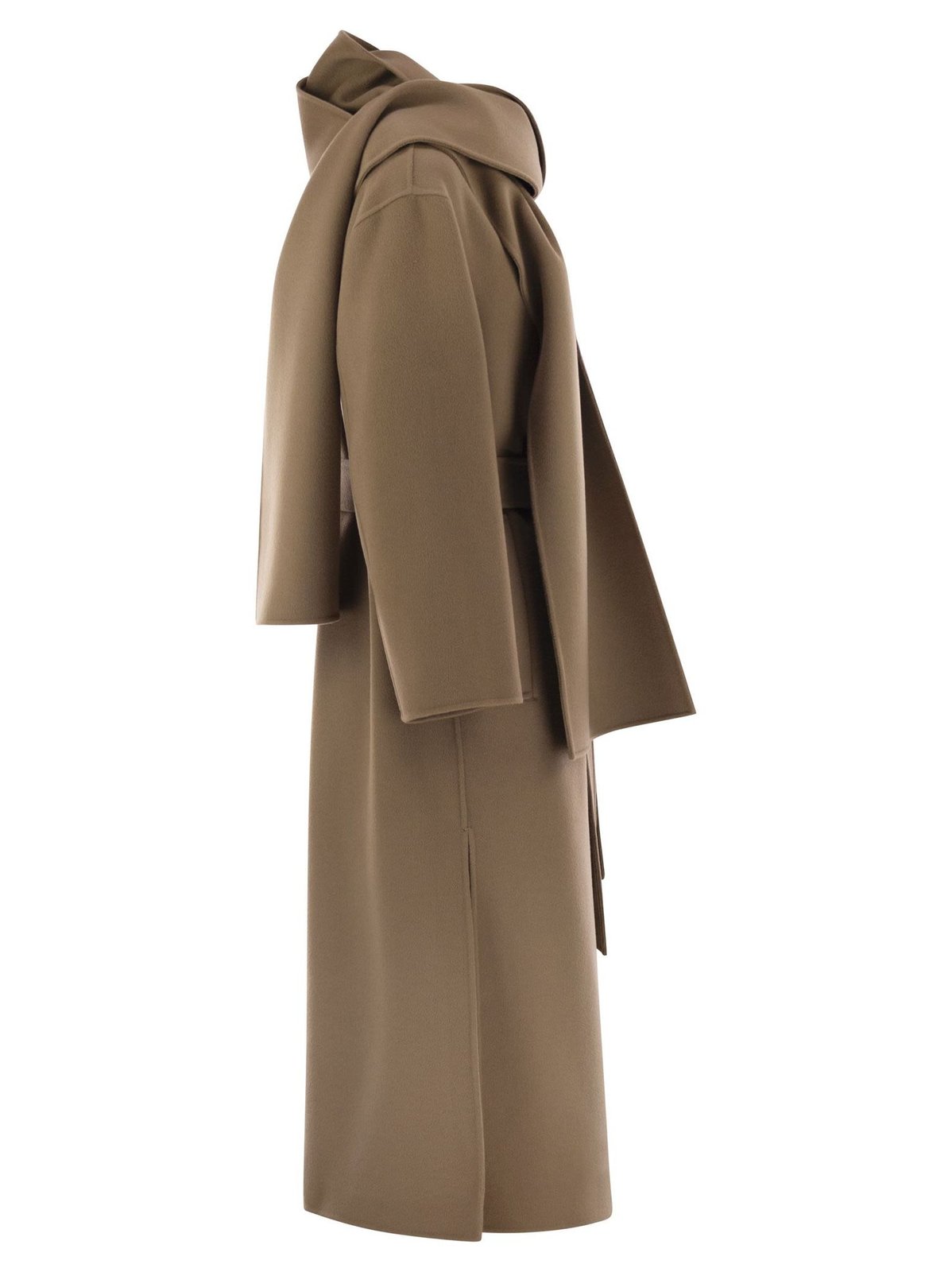 'S Max Mara Cuore Belted Long-Sleeved Coat