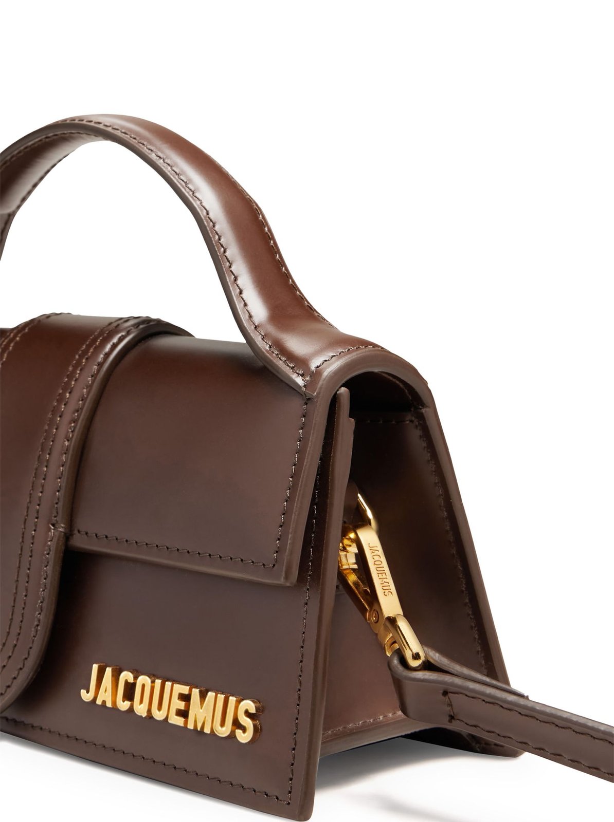 Jacquemus Logo Plaque Foldover Top Tote Bag