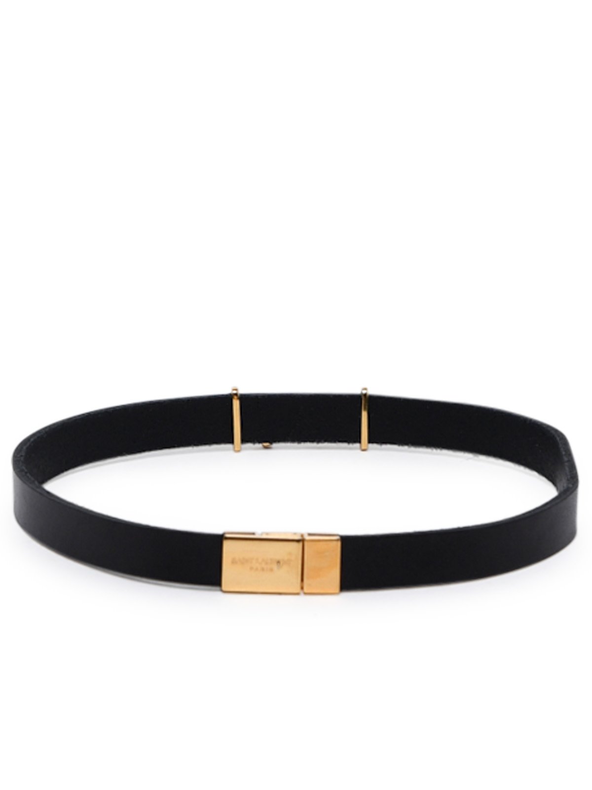 Saint Laurent Logo Plaque Bracelet