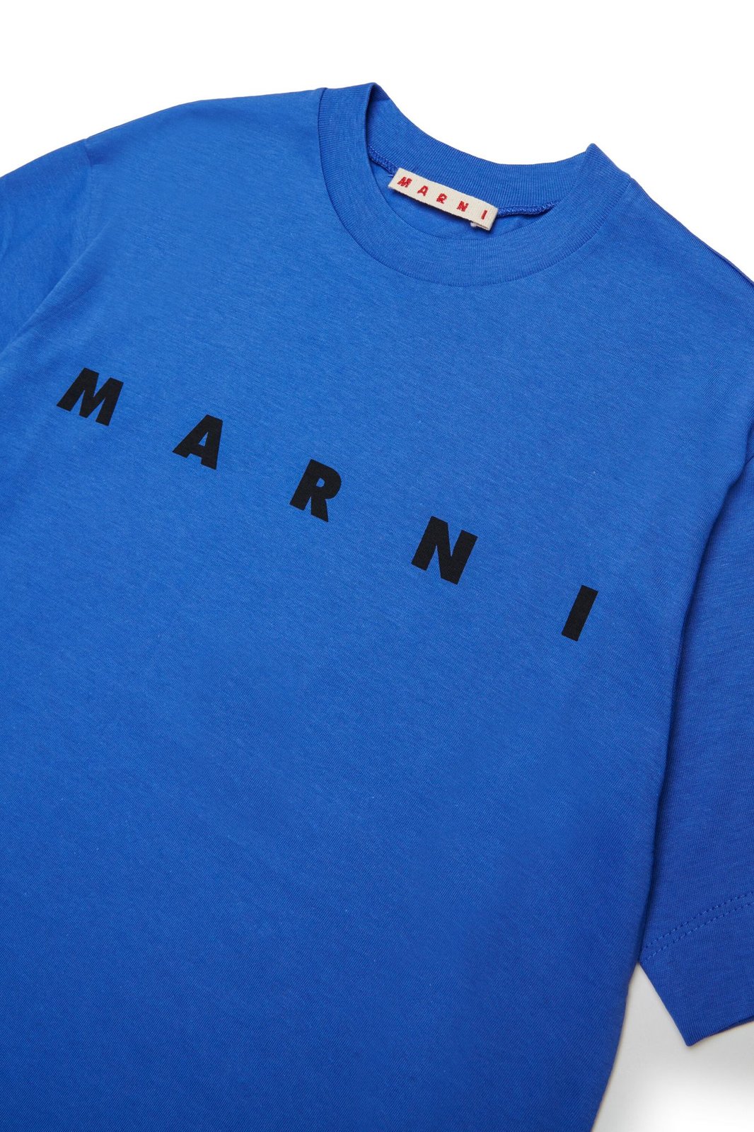 Marni Kids Logo-Printed Crewneck T-Shirt
