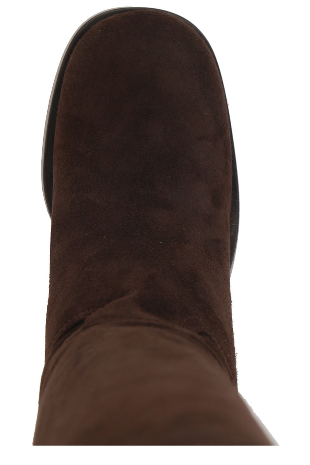 Prada Triangle-Logo Knee-High Boots