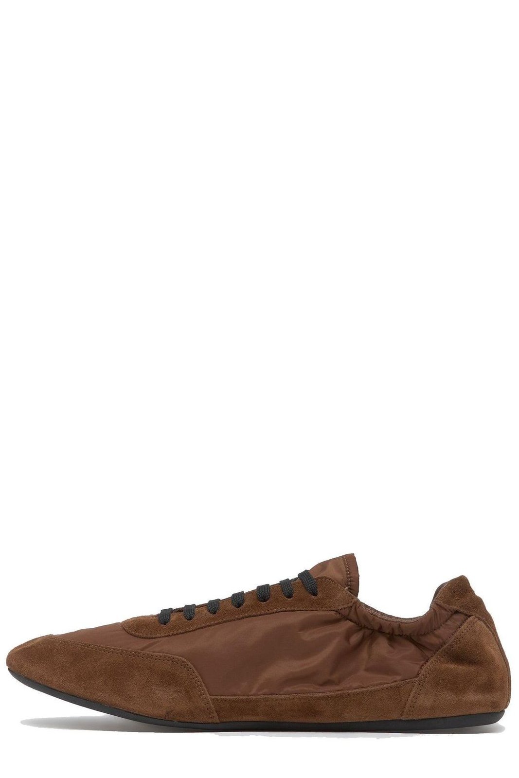 Prada Collapse Re-Nylon Lace-Up Sneakers