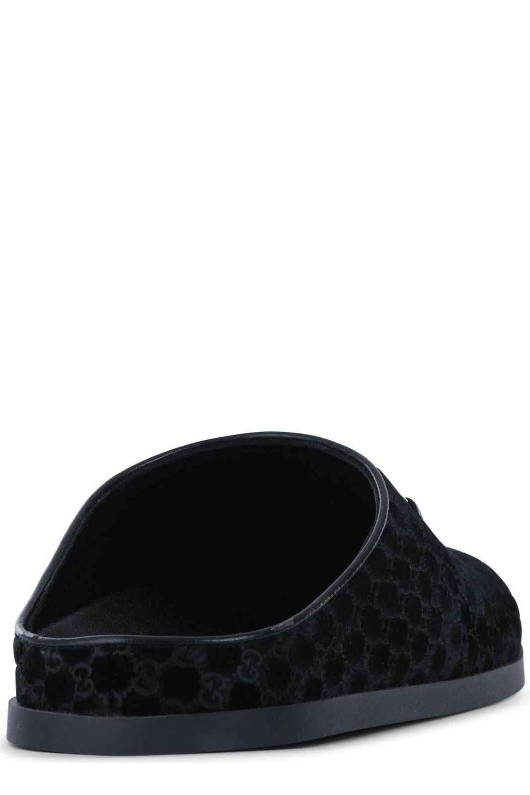Gucci Monogrammed Slip-On Sandals