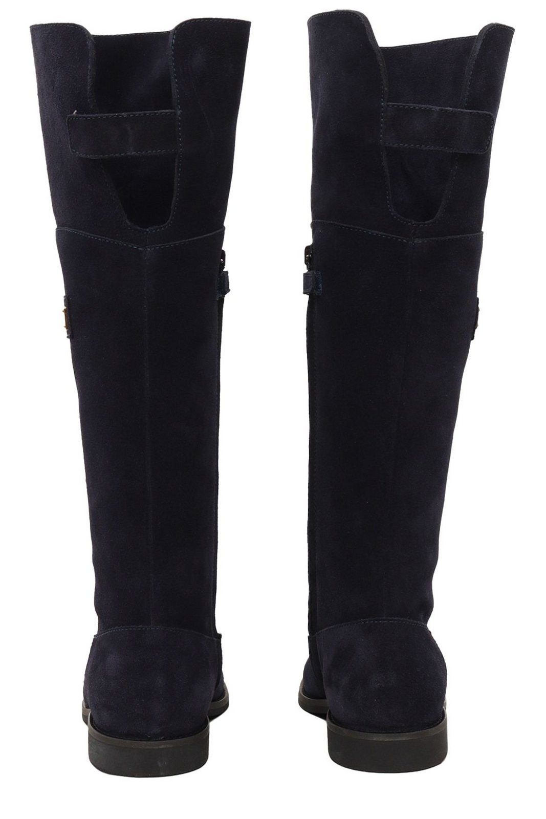 Dolce & Gabbana Kids Logo Plaque Round Toe Boots
