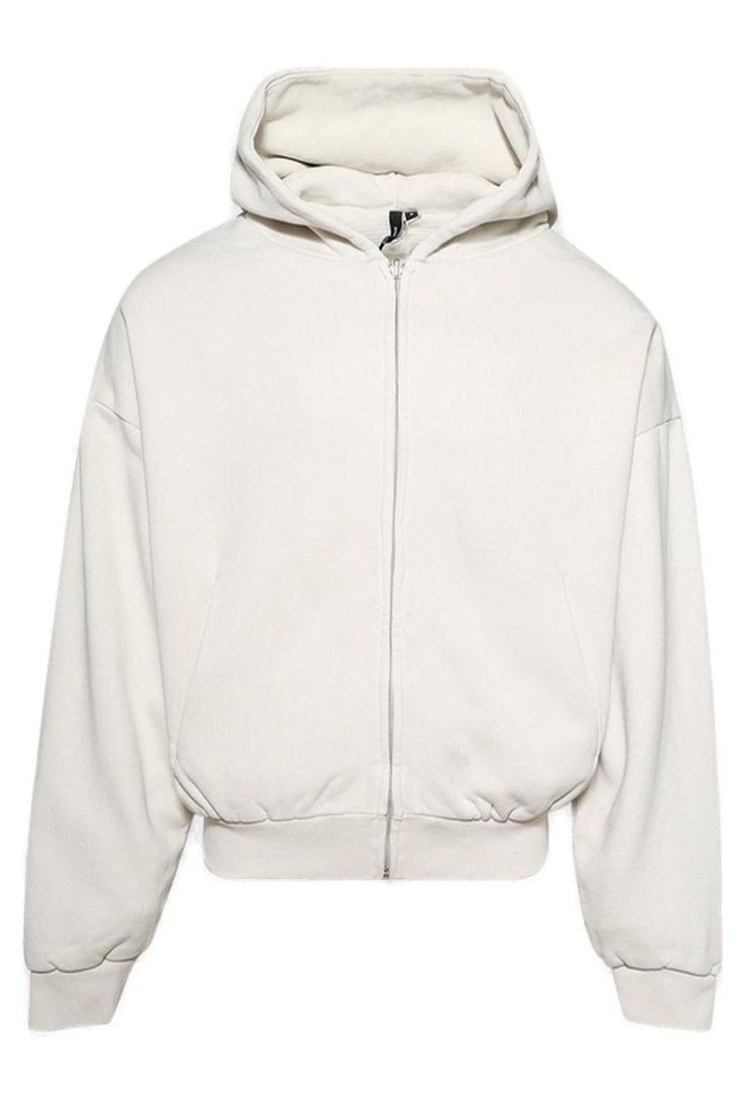 トップス comme si studio Hoodie Set Top (White) Shop Entire Studios Thermal Zip-Up Hoodie on Sale at