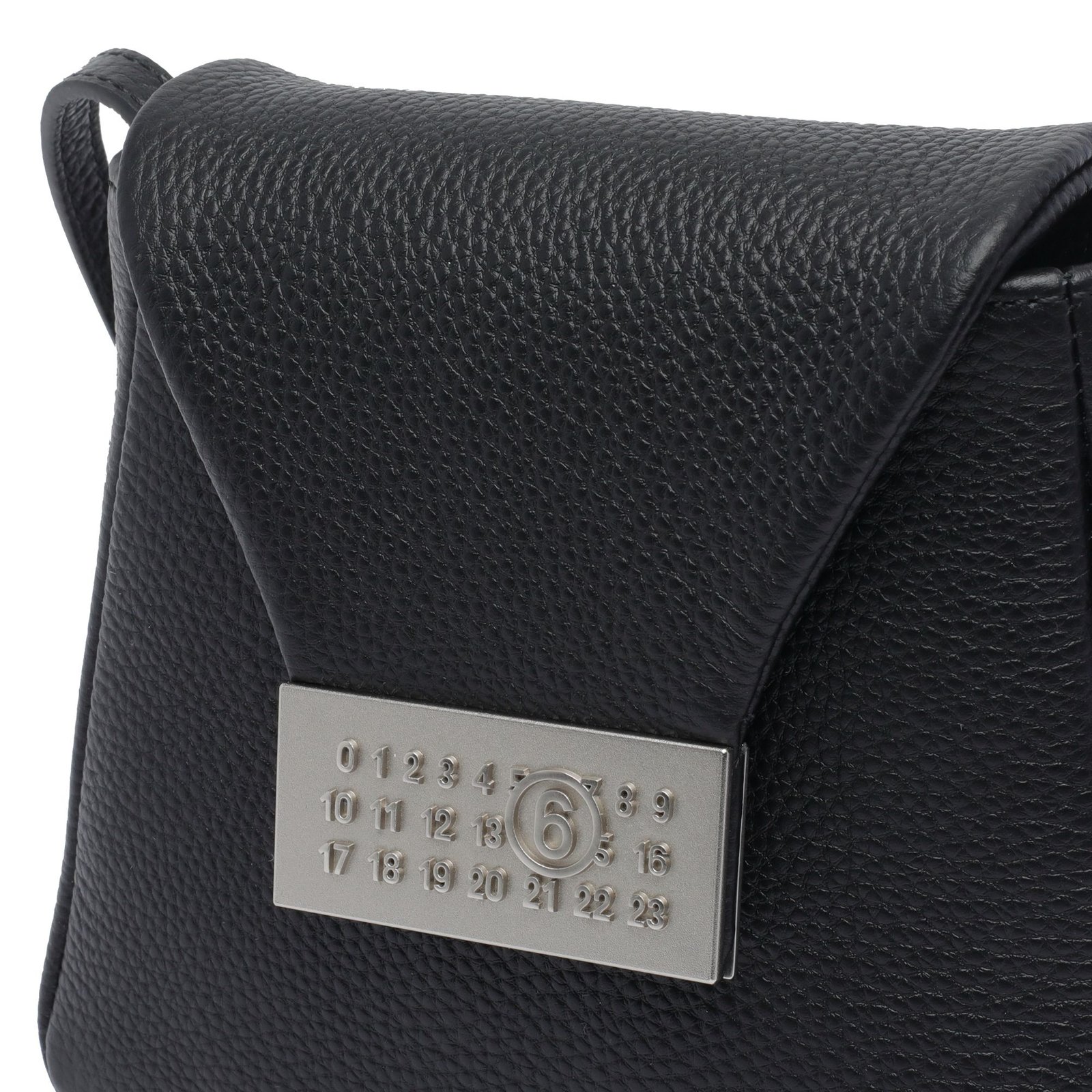 Shop MM6 Maison Margiela Numeric Foldover Top Crossbody Bag on