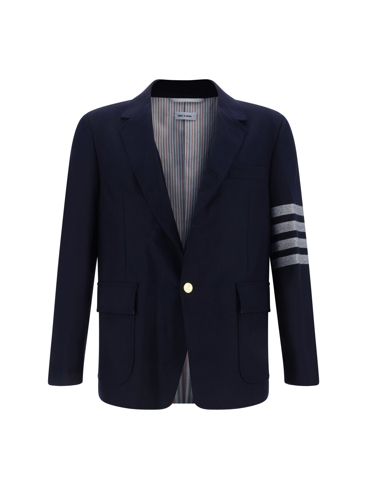 Thom Browne Single-Breasted Striped Tailored Blazer – Cettire