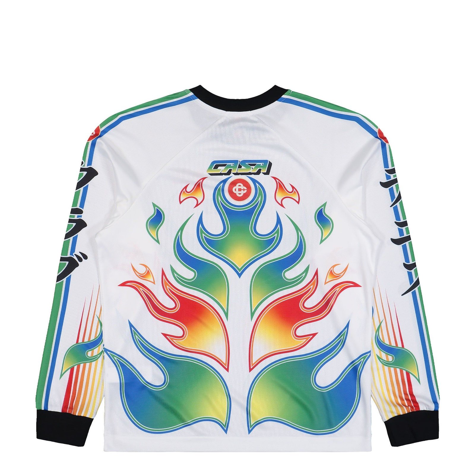 Casablanca Long-Sleeved Football T-Shirt