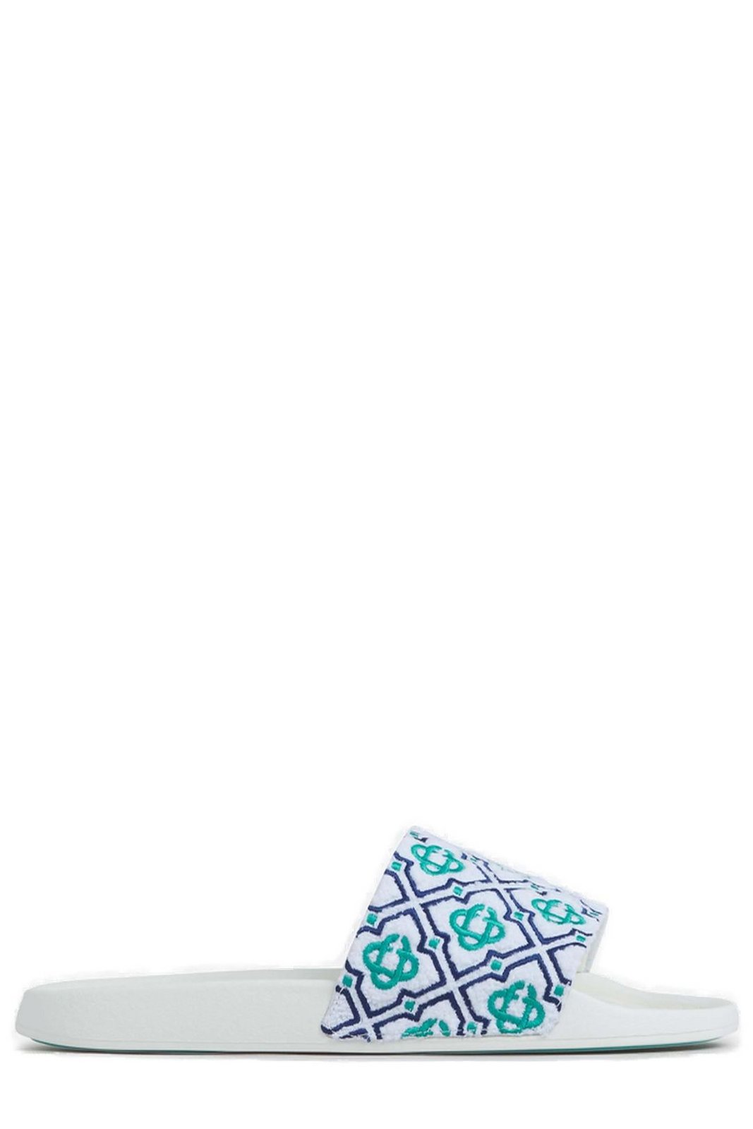 Casablanca Monogram Towelling Sliders