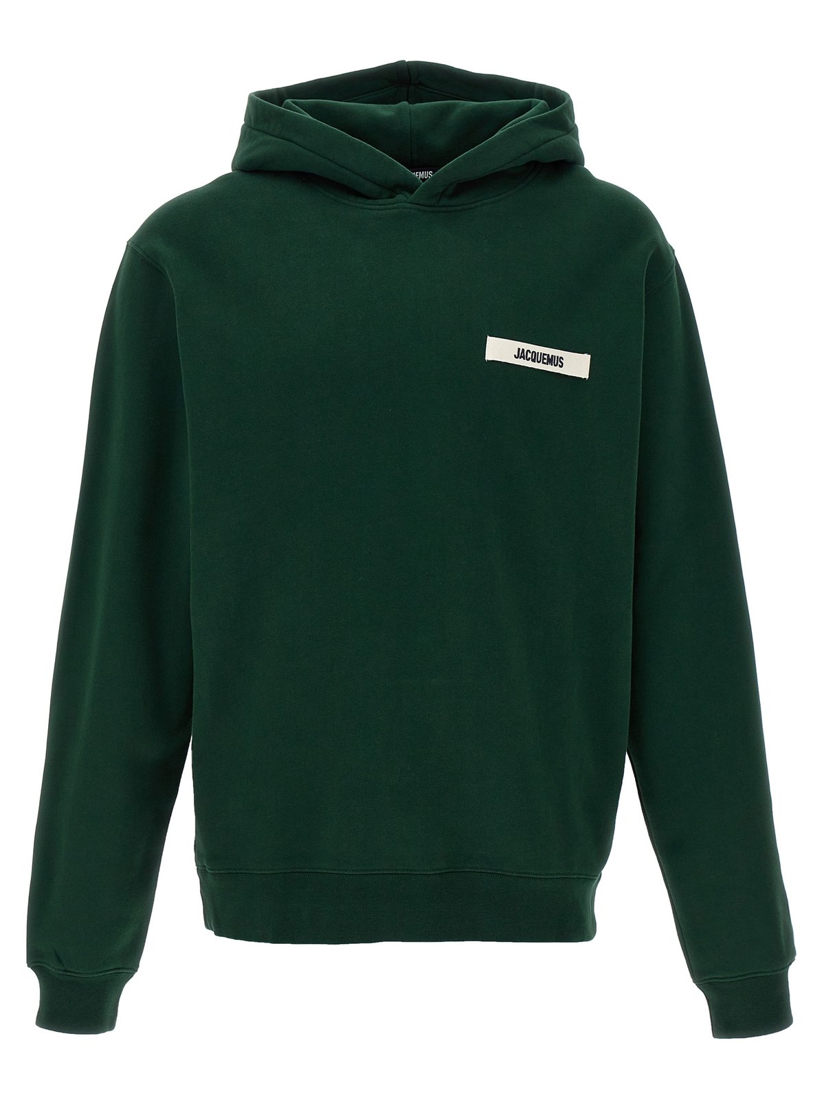 Jacquemus Logo Patch Long Sleeved Hoodie