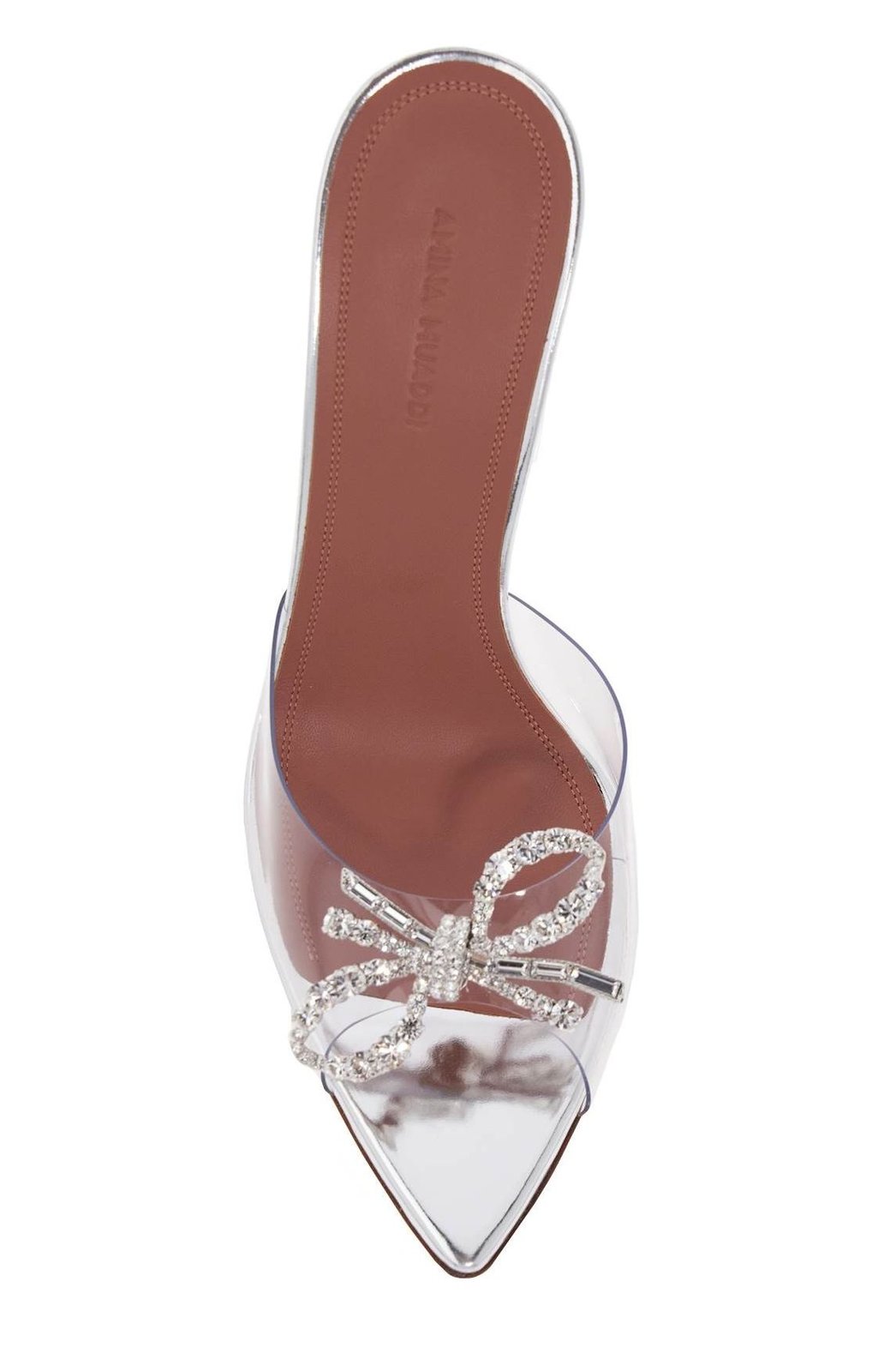 Amina Muaddi Rosie Pointed-Toe Mules