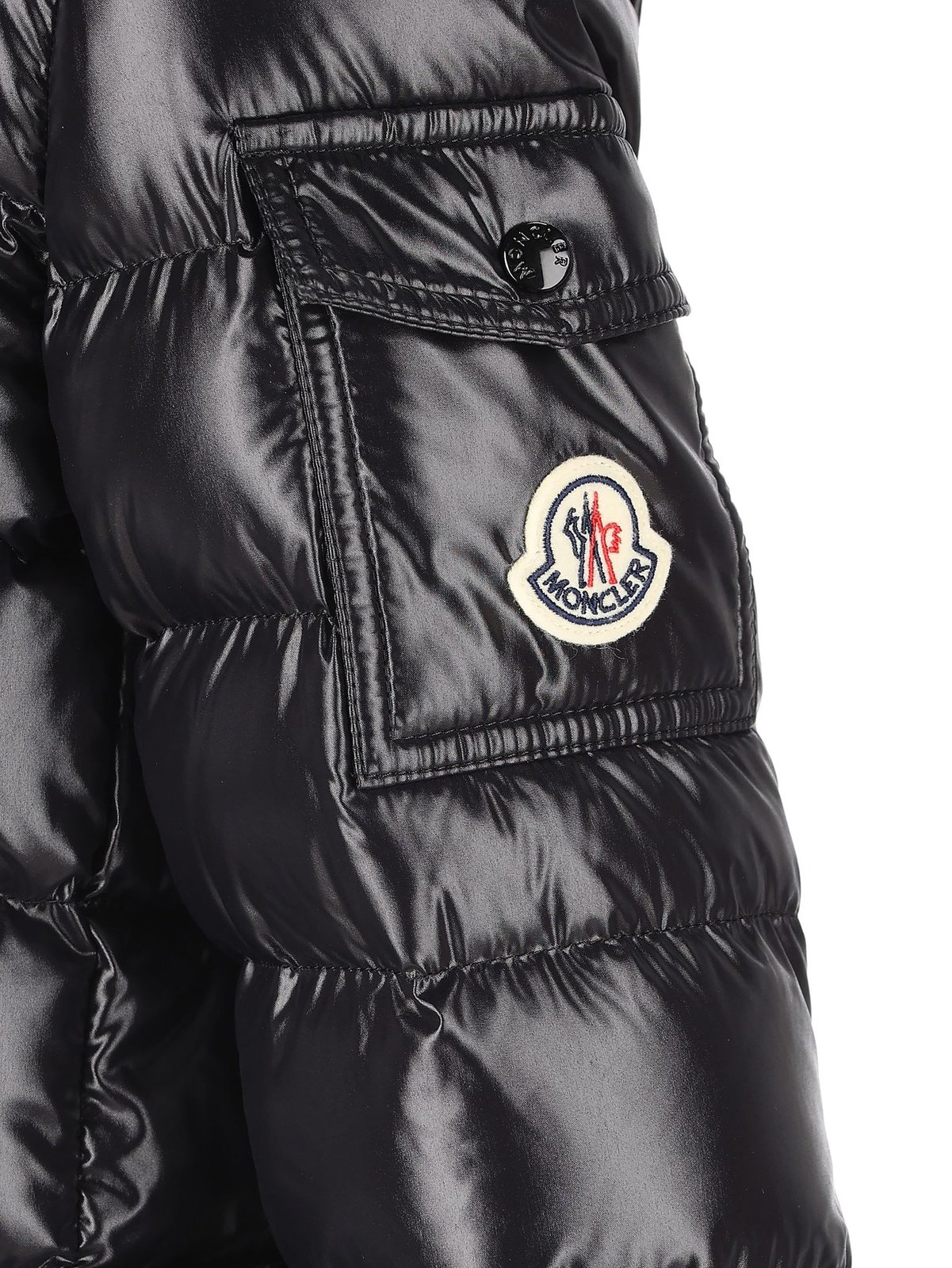 Moncler Enfant Fur-Trimmed Hooded Puffer Jacket