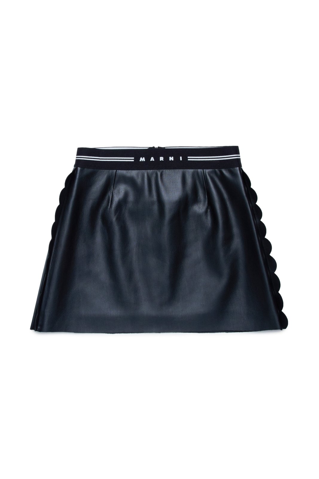 Marni Kids Logo Waistband Skirt