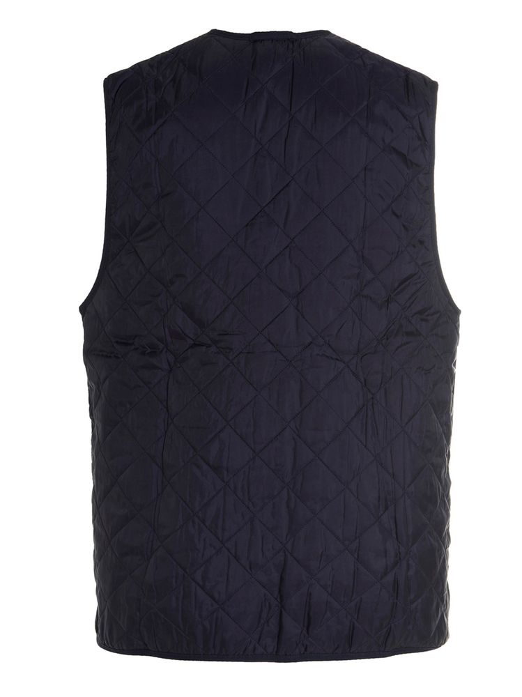 BARBOUR 퀼팅 집업 조끼