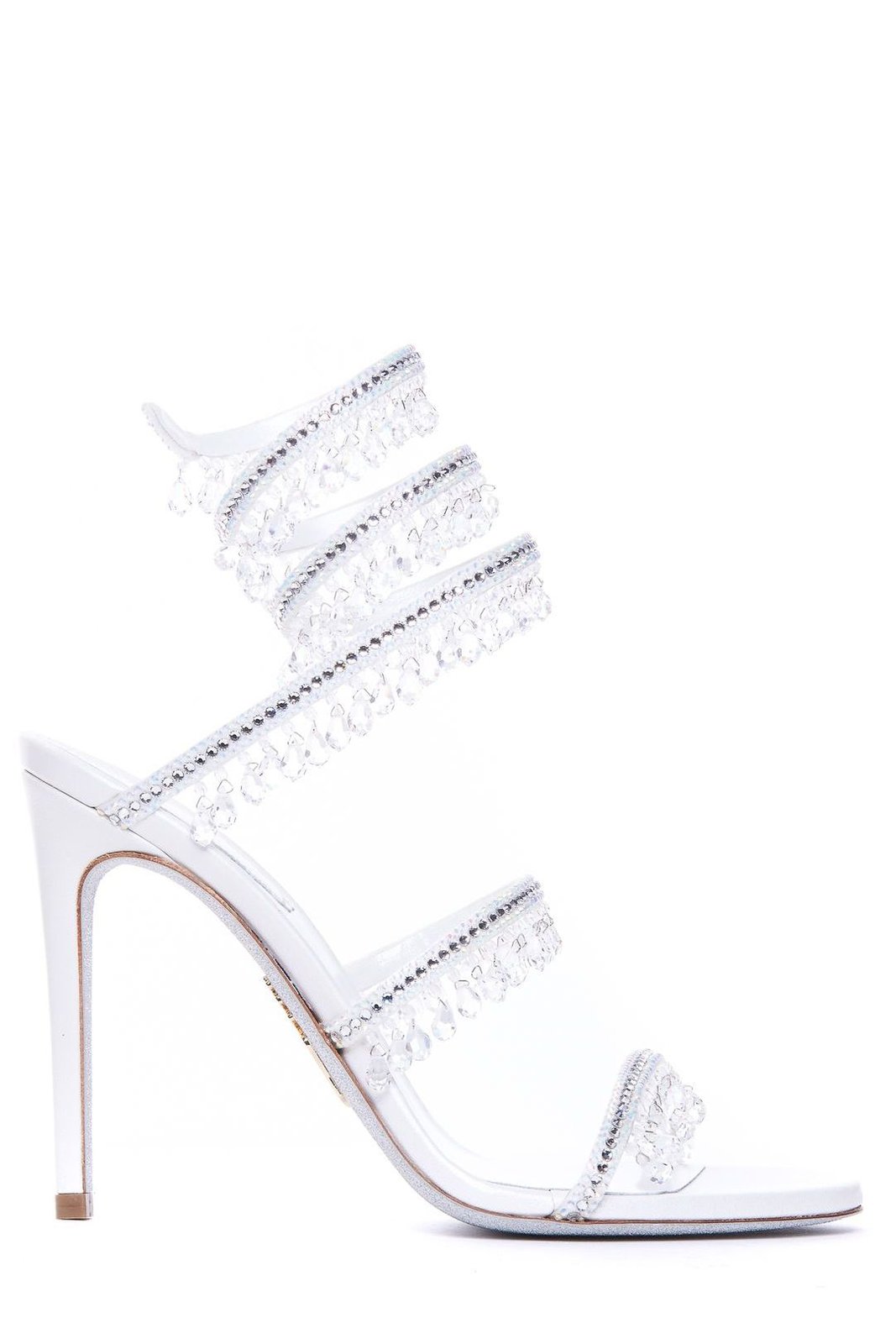 René Caovilla Chandelier Embellished Sandals