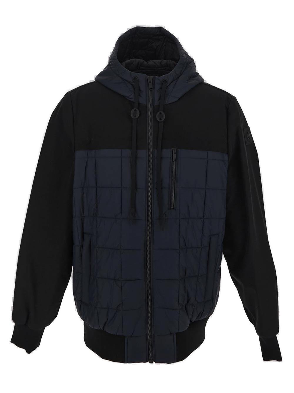 Moose Knuckles Zipped Hooded Drawstring Jacket