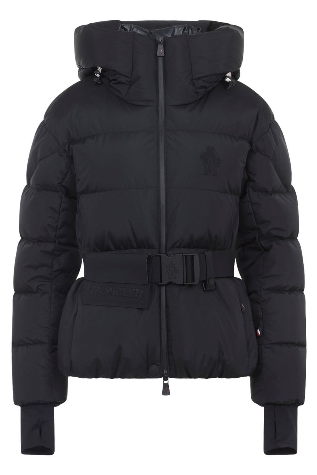 Moncler Grenoble Buckled Waist Padded Jacket