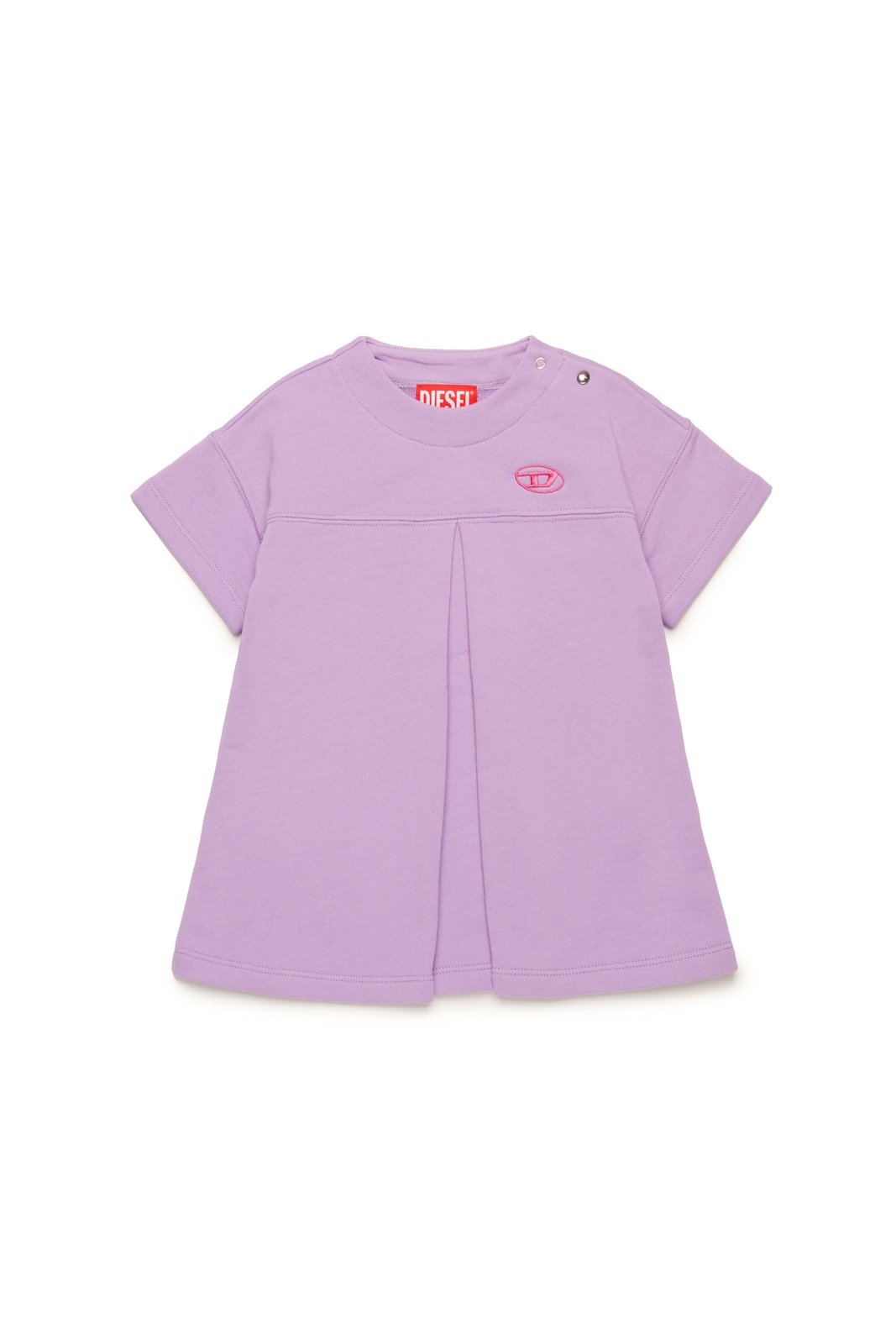 Diesel Kids Drowelb Oval-D Embroidered Logo Dress