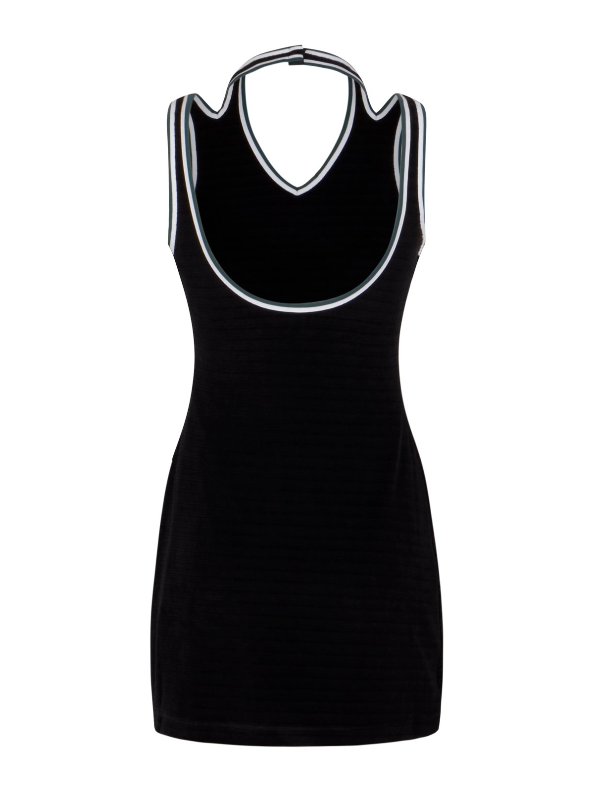 Casablanca Logo Embroidered Sleeveless Dress