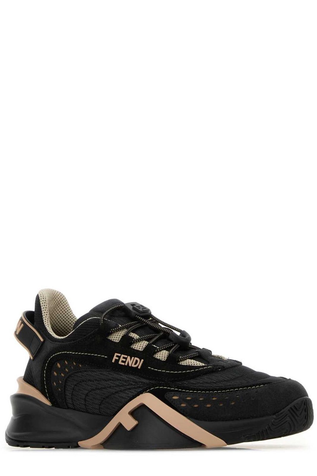 Fendi Flow Mesh Low-Top Sneakers