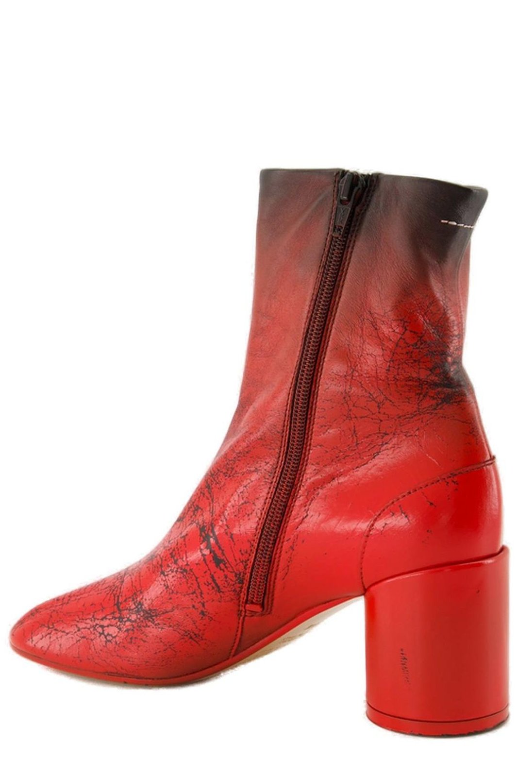 MM6 Maison Margiela Zip-Up Ankle Boots