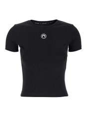 Marine Serre Moon Logo Embroidered Baby T-Shirt