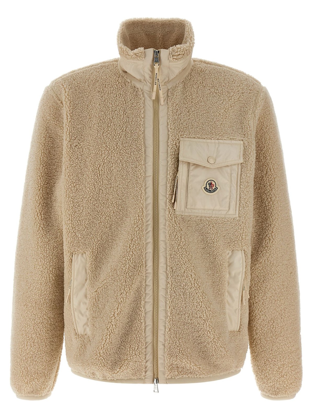 Moncler Teddy Zip-Up Sweatshirt
