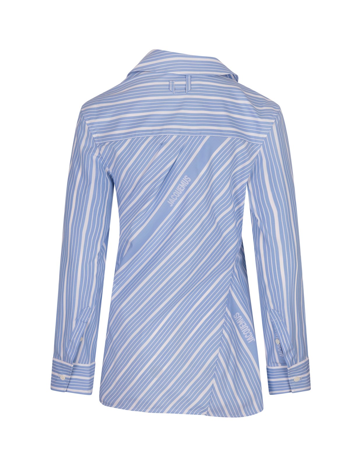 Jacquemus Pablo Striped Asymmetric Hem Shirt