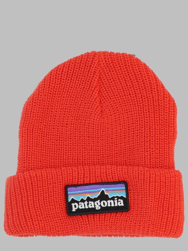 Patagonia Kids 로고 커프 비니