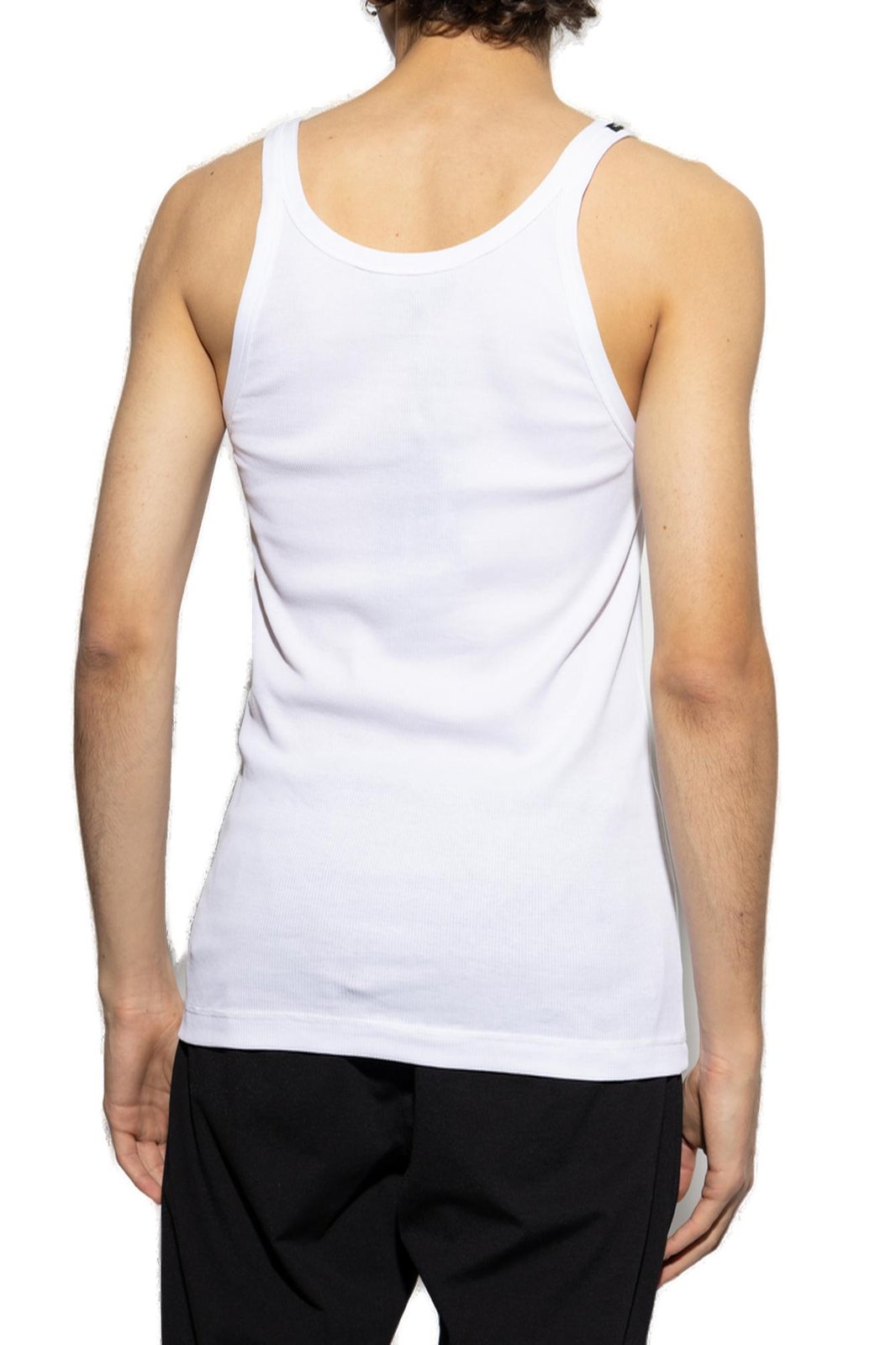 Dolce & Gabbana Logo Embroidered Tank Top – Cettire