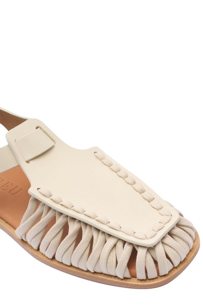 【HEREU】ALARO Square-Toe T-bar Sandal ALARO - Square-Toe T-bar Sandal – Hereu Studio