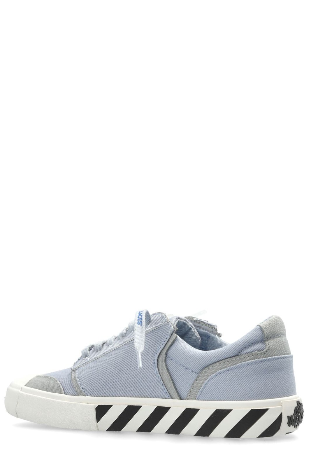 Off-White Vulcanized Roudn Toe Lace-Up Sneakers