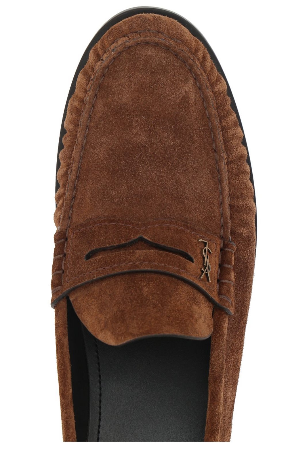Saint Laurent Laurent Logo Plaque Loafers