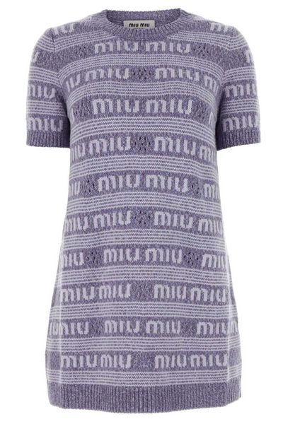 Miu Miu Sleeveless Knitted Dress