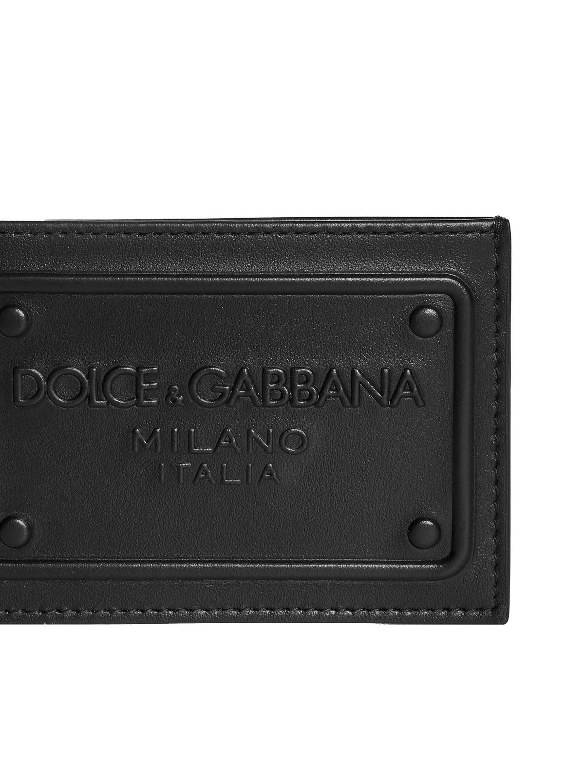 Dolce & Gabbana Logo Embossed Card Holder