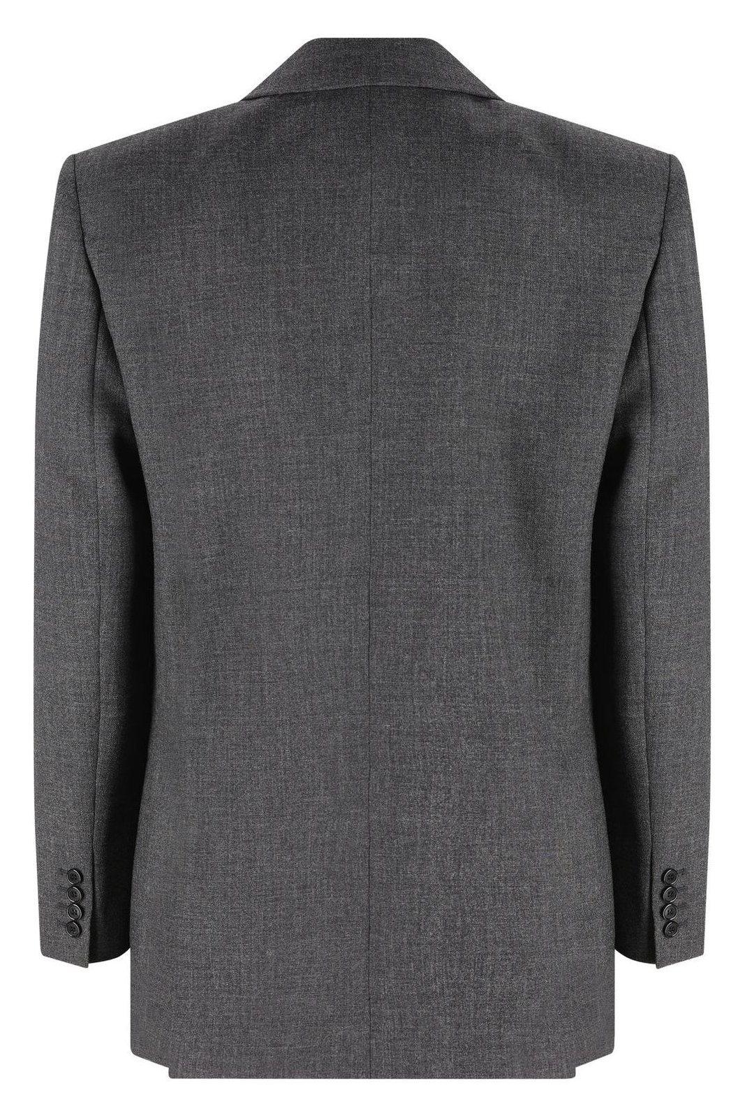 Saint Laurent Double-Breasted Long-Sleeved Jacket – Cettire