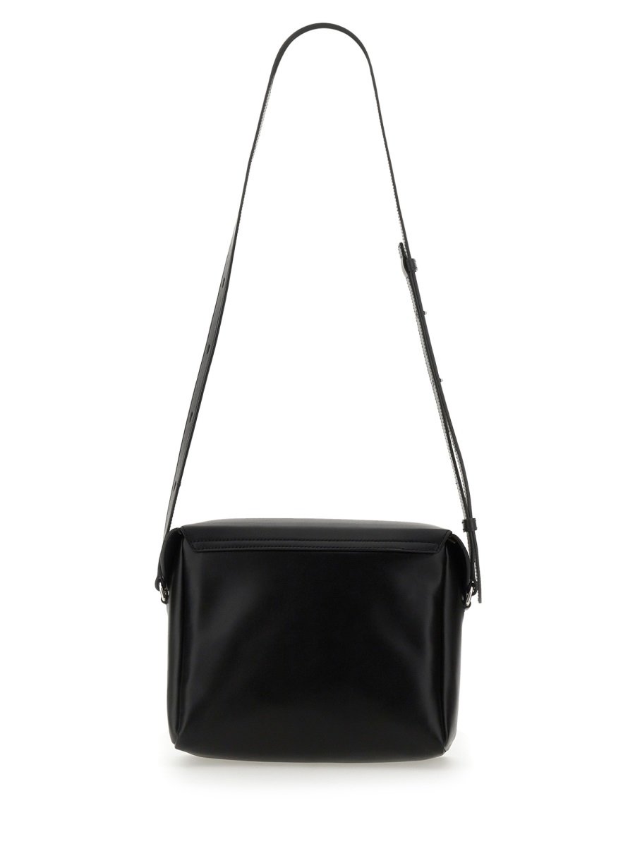 Jil Sander Jil Sander Logo Embossed Small Shoulder Bag