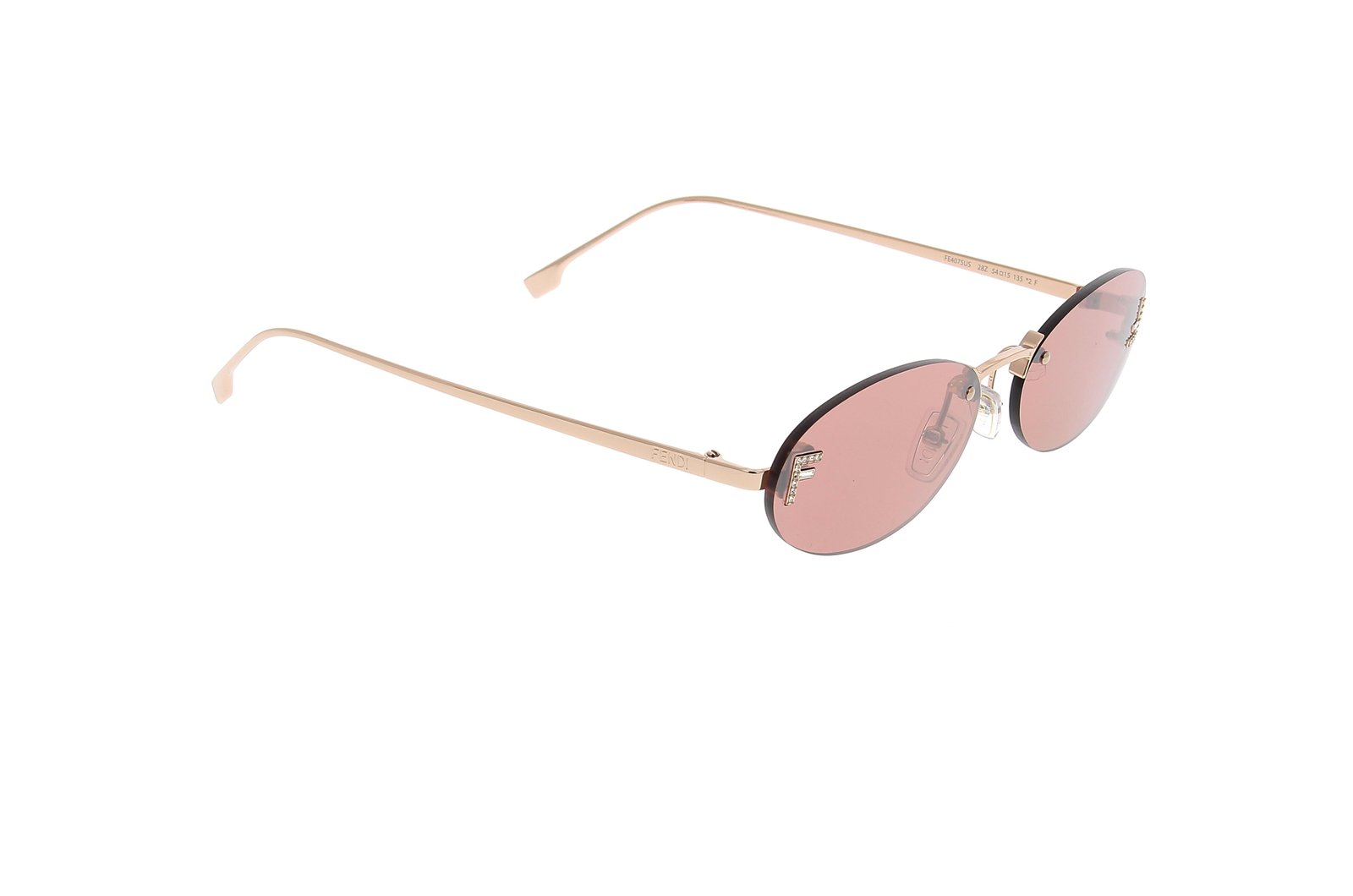 Fendi Eyewear Oval Frame Sunglasses