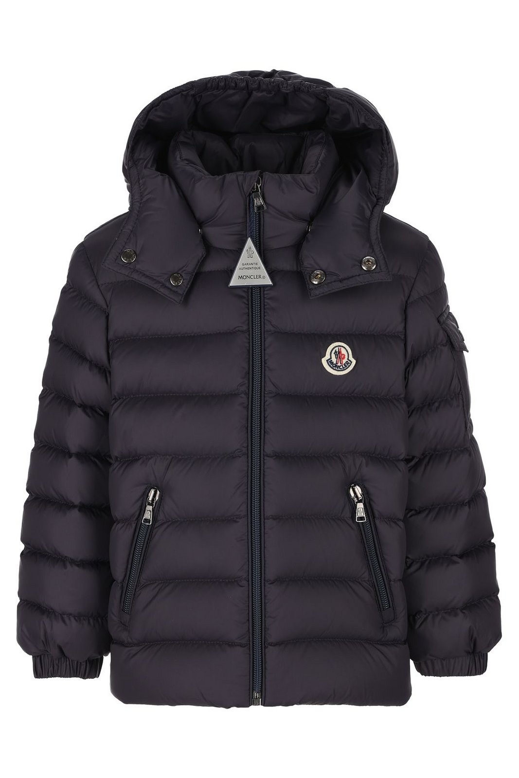 Moncler Enfant Logo Patch Hooded Jacket