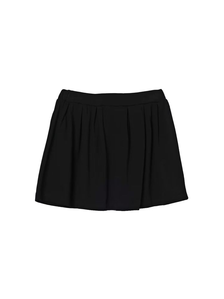 Balmain Kids 플리츠 저지 스커트