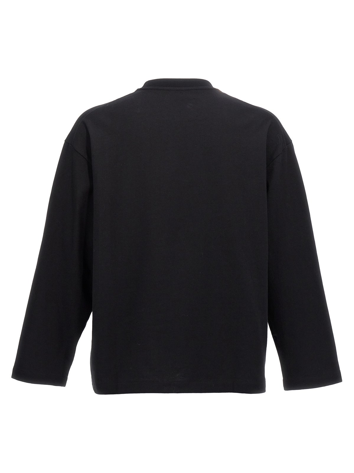 Jil Sander Logo Printed Long-Sleeved T-Shirt