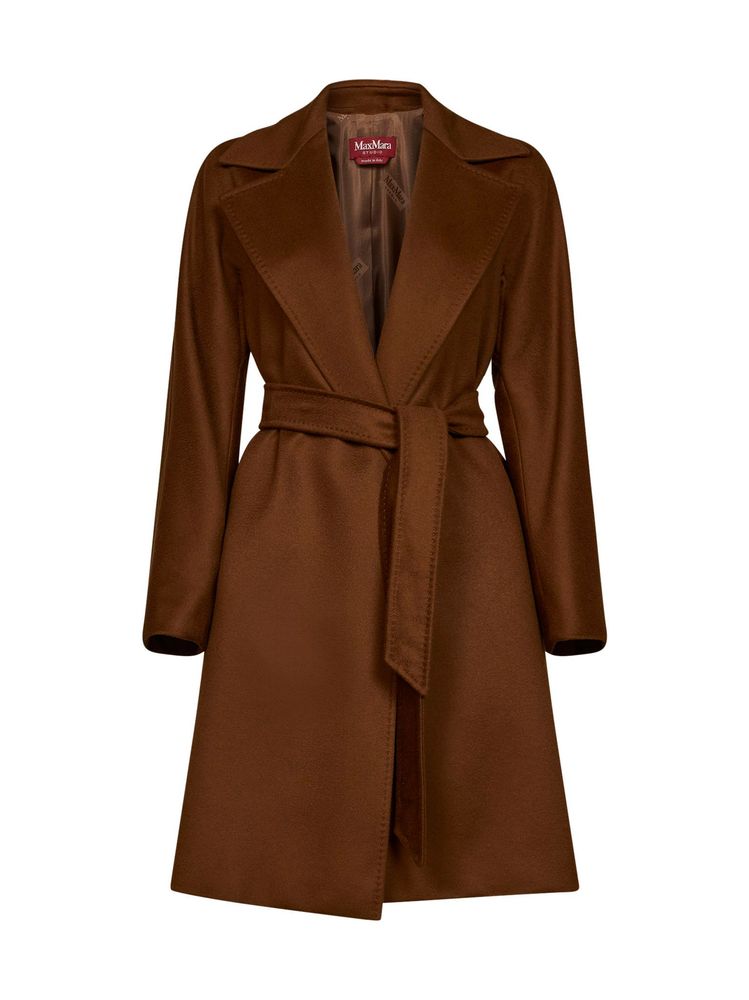 MAX MARA STUDIO 므스드라베나 벨티드 코트