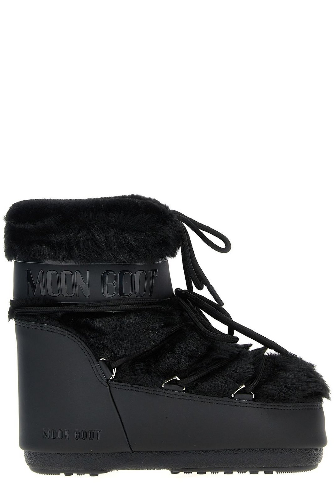Moon Boot Icon Low Faux-Fur Lace-Up Boots