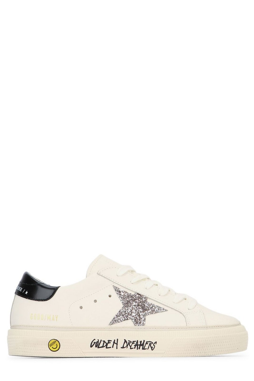 Golden Goose Kids Round Toe Lace-Up Sneakers